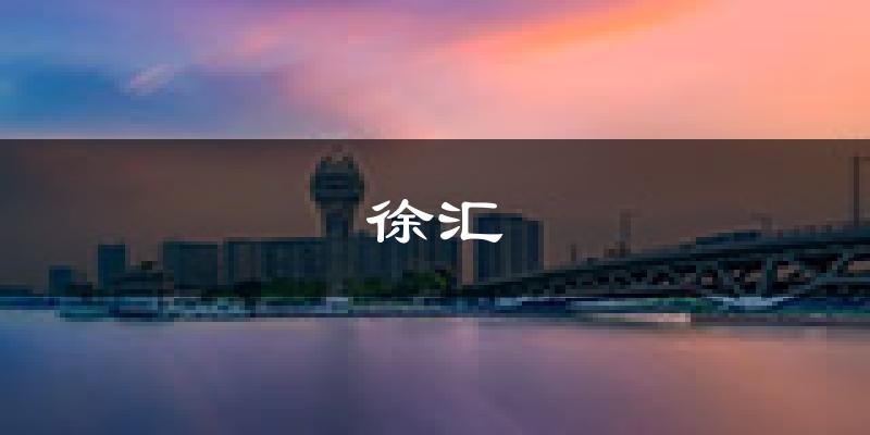 上海徐汇天气预报未来一周