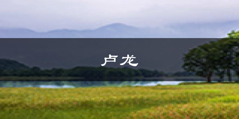 卢龙天气预报未来一周