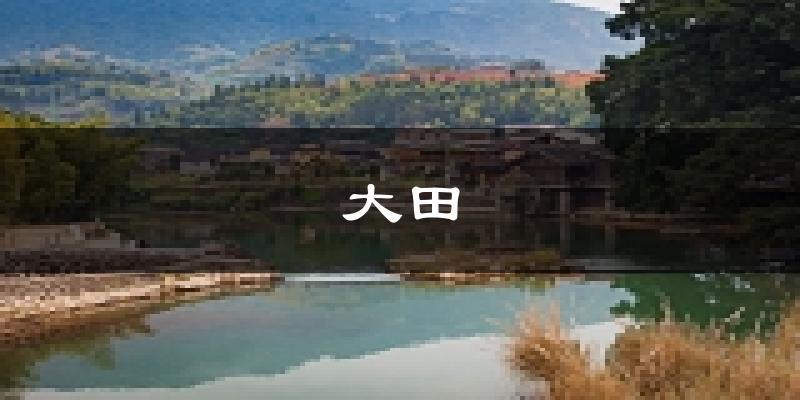 大田天气预报未来一周
