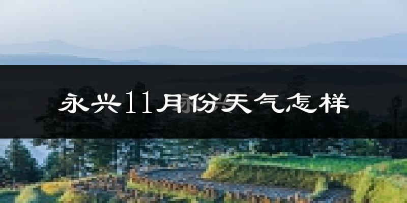 永兴天气预报未来一周